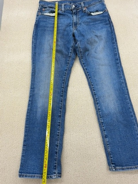 Levi's 511 Men's Slim Fit Blue Denim Jeans W34 L30 Cotton