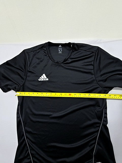 Adidas Climacool Black Jersey Shirt L Short Sleeve Crewneck