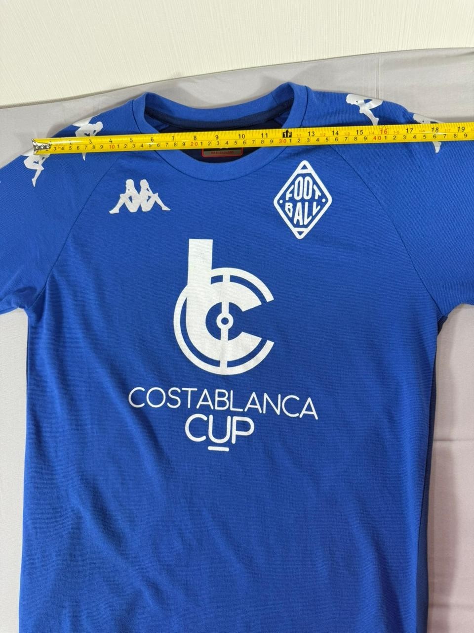 Kappa Costablanca Cup Football Soccer Jersey Blue Men's Medium