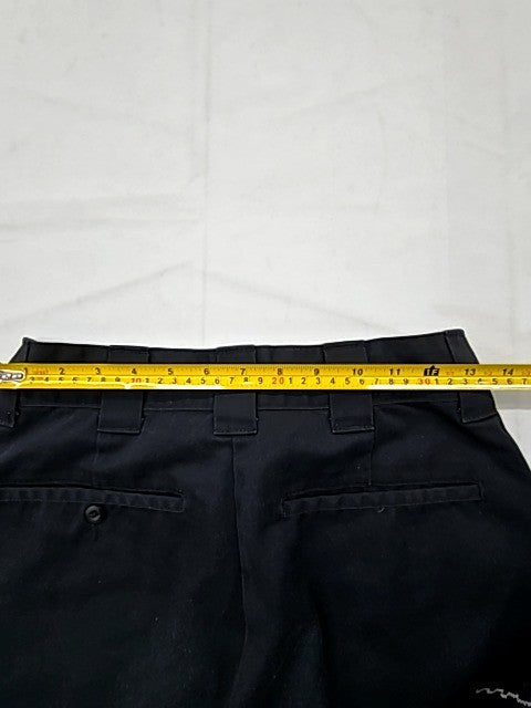 Dickies Black Loose Fit Work Shorts W30 Multi-Pocket Heavy Duty