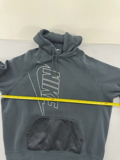 Nike Pullover Fleece Hoodie Grey M Unisex Adult Cotton/Poly
