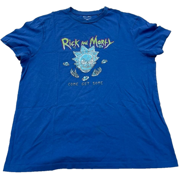 Rick And Morty Graphic T-Shirt Primark Size 2XL
