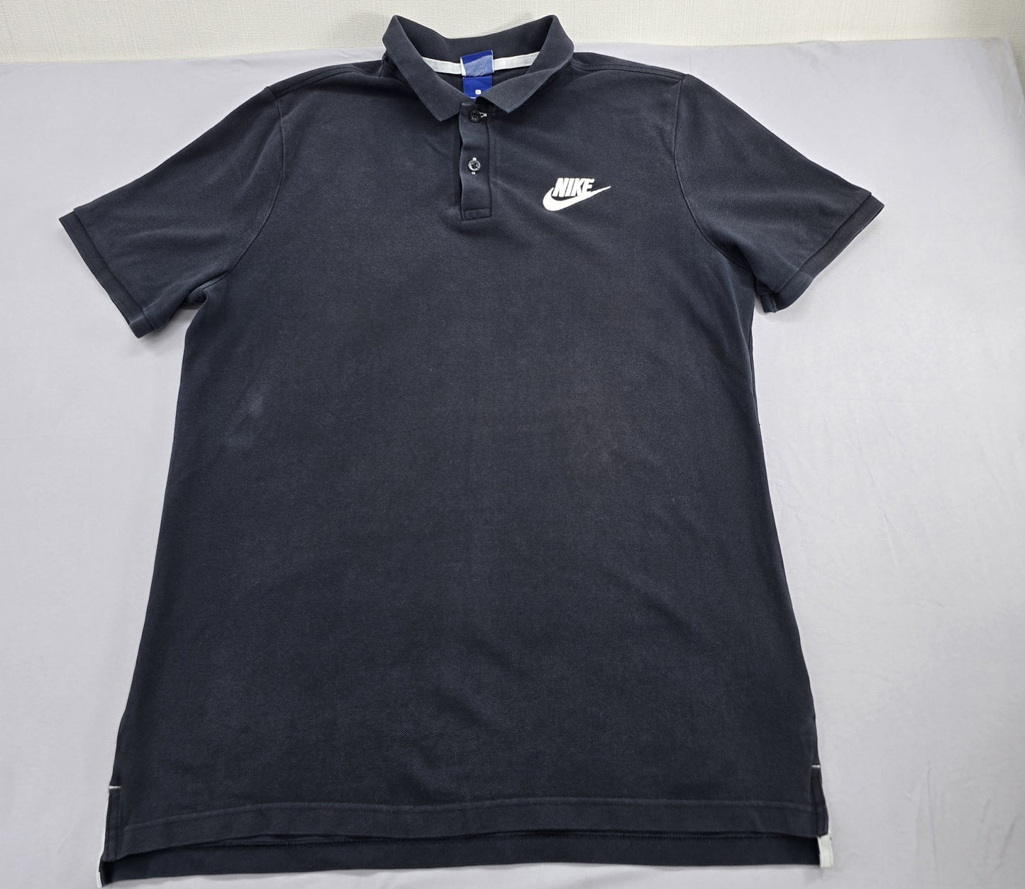 Nike Men's Black Polo Shirt Size L Short Sleeve Standard Fit