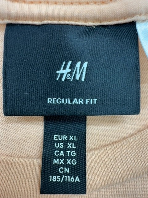 H&M Men Brown T-Shirt size XL product image 3