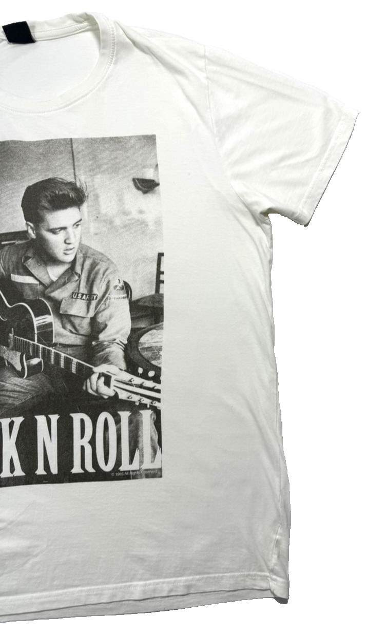 Elvis Presley 1985 Vintage T-Shirt Hollywood Legend - M