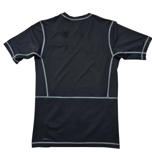 Reebok Men's Black Compression T-Shirt Size L Training Short Sleeve
