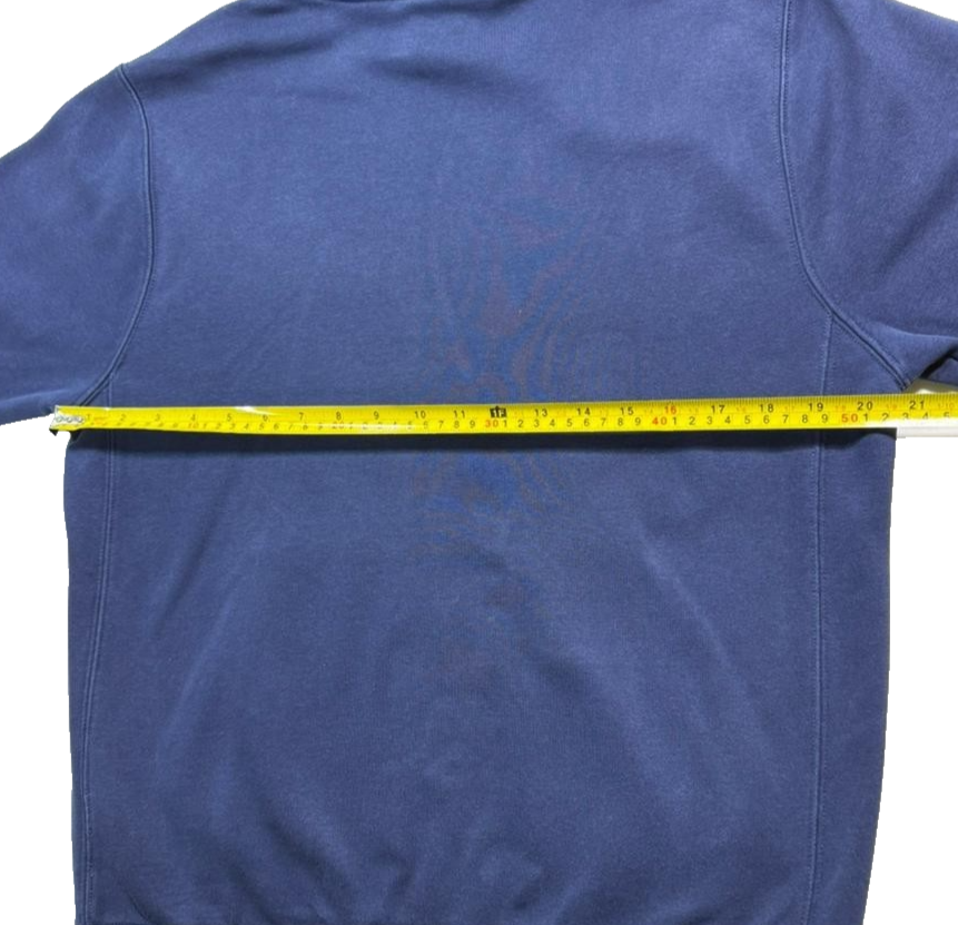 Nike Navy Blue Pullover Hoodie Men's Size Small Fleece Sweatshirt