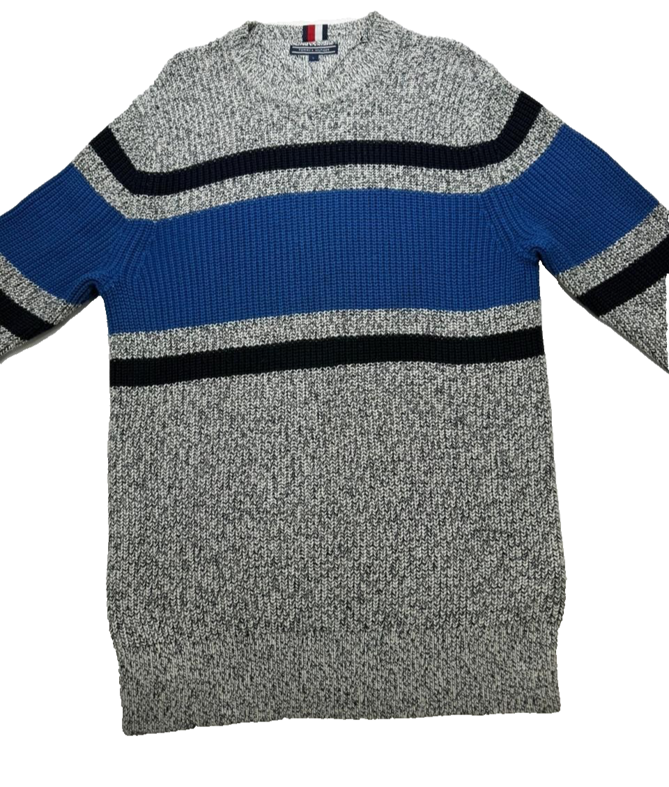 Tommy Hilfiger Men's Long Sleeve Knit Sweater Pullover Crewneck Size L