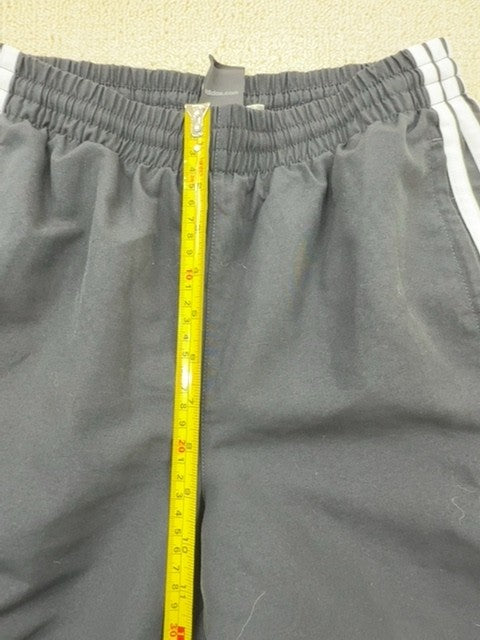 Adidas Navy 3-Stripes Track Pants L Tapered Drawstring NWT