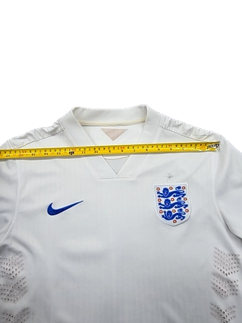 Nike Men's White Dri-FIT Soccer Jersey Size S Short Sleeve