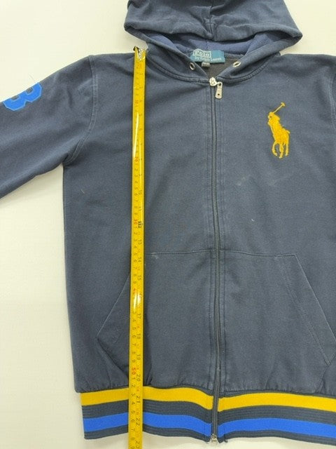 Polo Ralph Lauren Boys Navy Hoodie size 18-16 product image 4