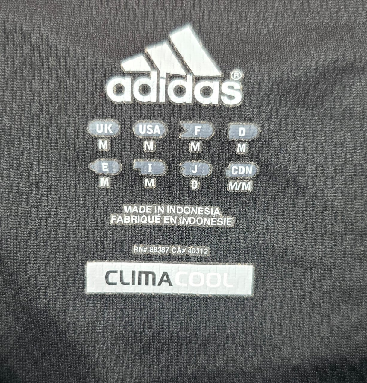 Adidas Men's Climacool Black Graphic T-Shirt Size M