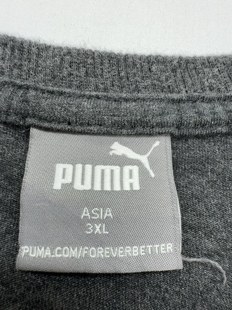 Puma Men Gray T-Shirt size 3XL product image 3