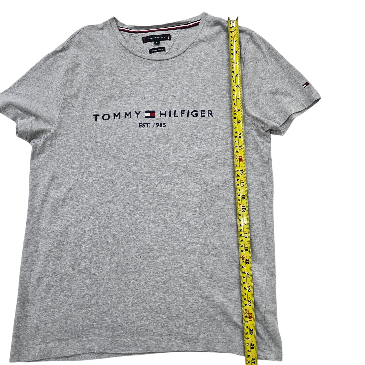 Tommy Hilfiger Men Gray T-Shirt size M product image 8