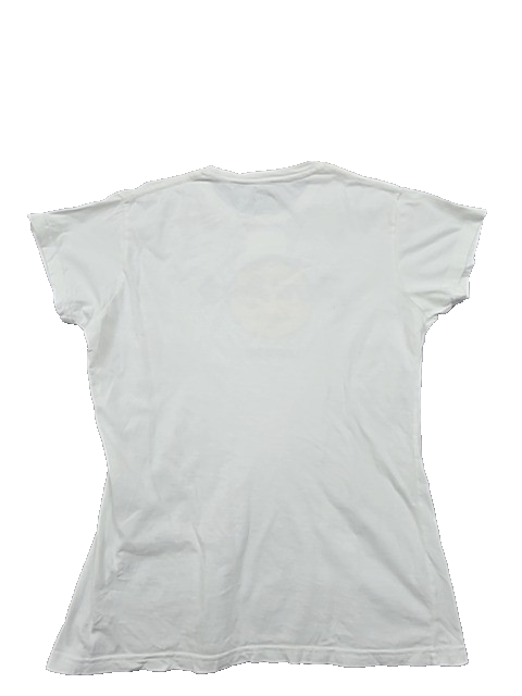 Hard Rock Cafe Unisex White Cotton T-Shirt XL Short Sleeve Crewneck