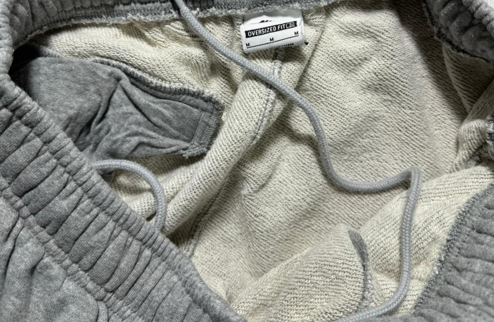 Vintage Y2K Nike Grey Baggy Sweatpants Joggers Comfy Loose Fit Unisex Size M