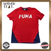 Puma Men's Multicolor T-Shirt – Size L, Short Sleeve, Crew Neck