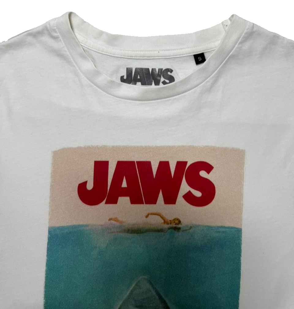 Universal Studios Shark Film Cotton Short Sleeve T-Shirt - Sizes S