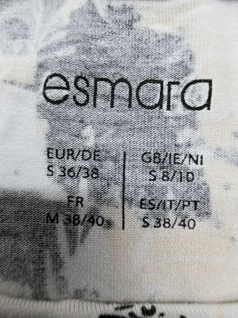 Esmara Women Black Top size S product image 3