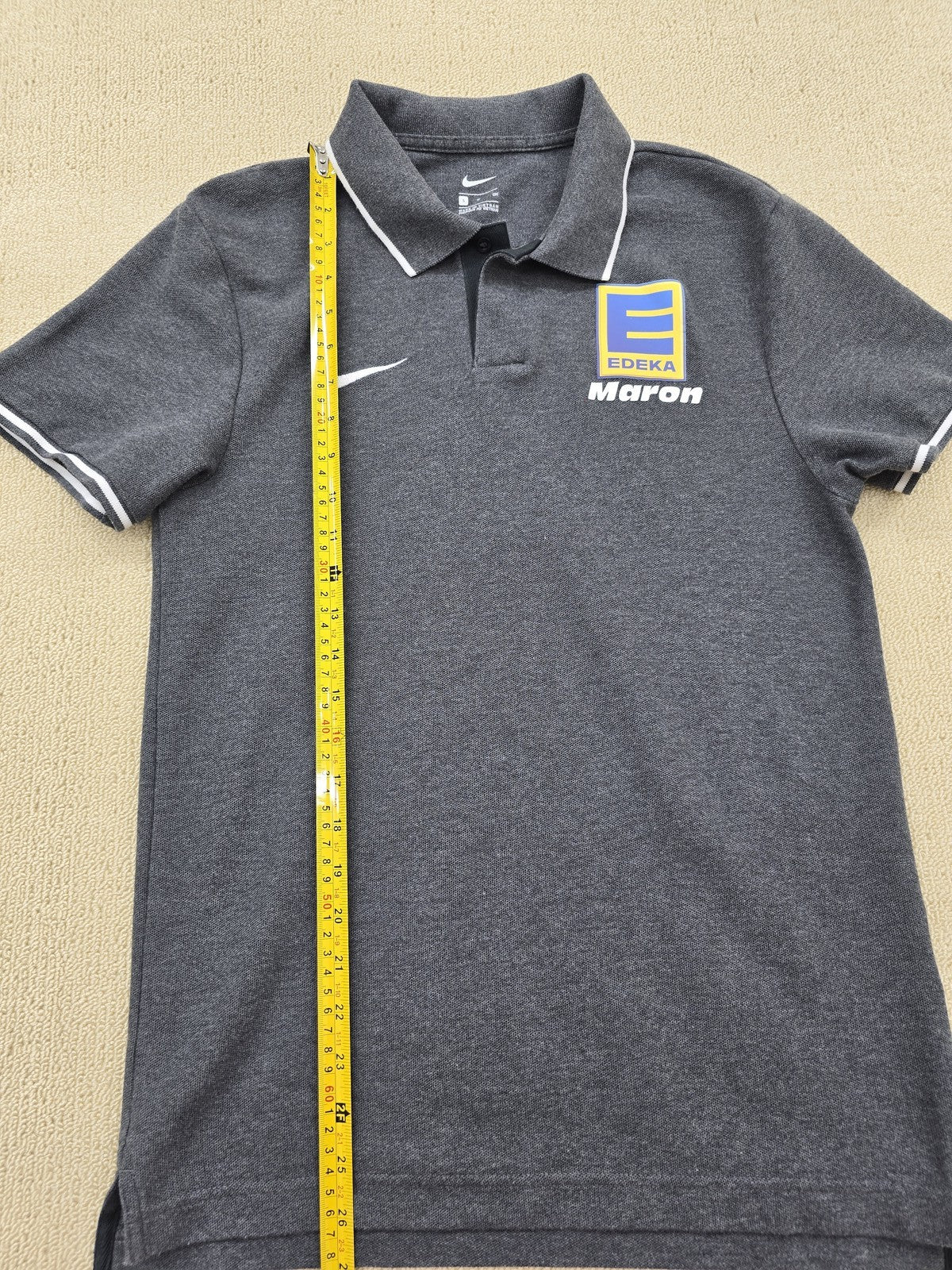 Ralph Lauren Navy Cotton Polo Shirt L Short Sleeve USA Made
