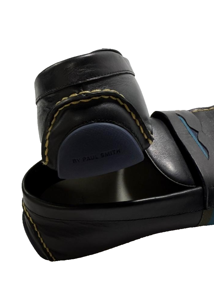 Paul Smith Jeans black leather loafers | MEN | SIZE: 12