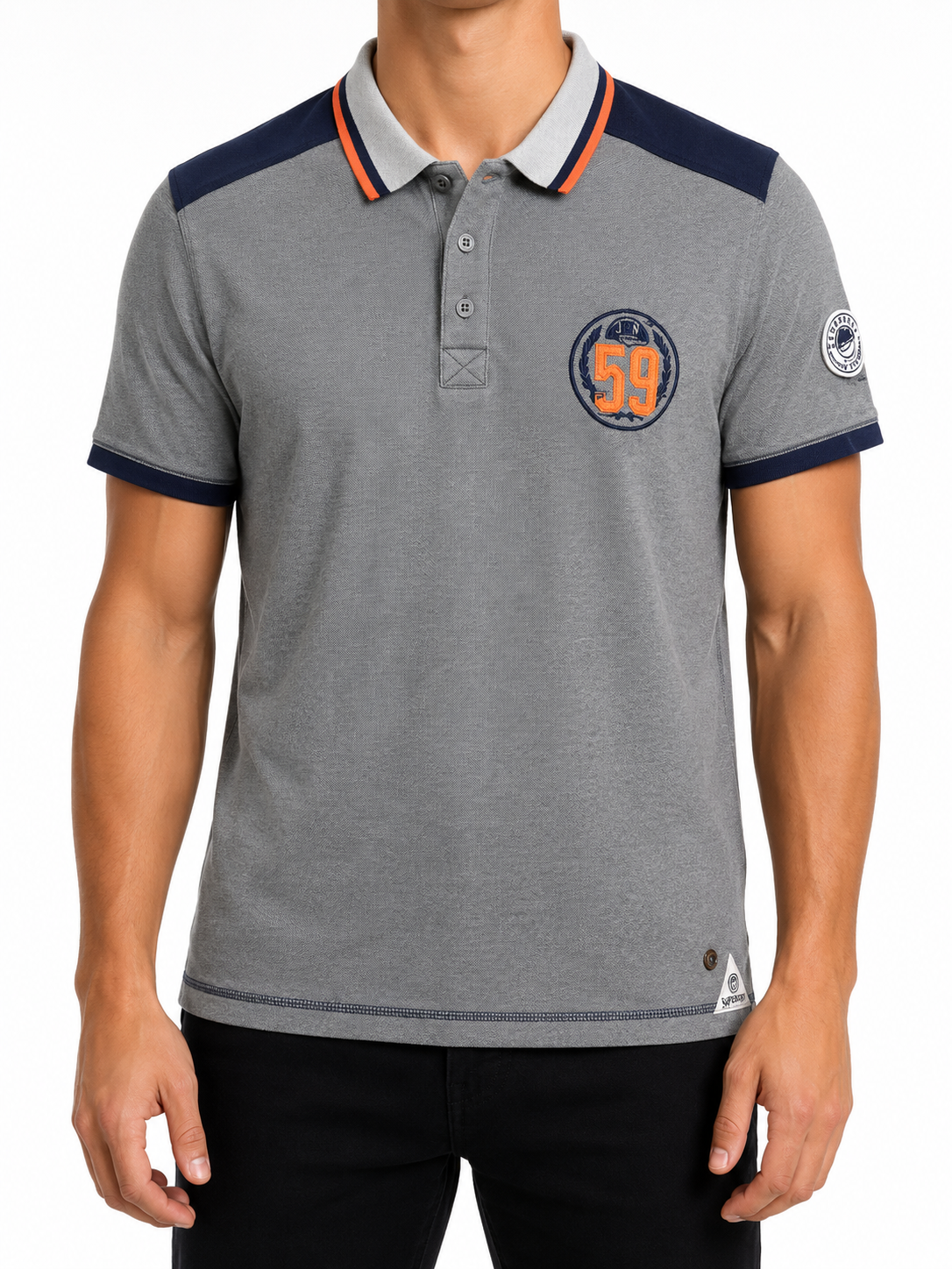 Ellesse Boys Gray Polo Shirt size XL product image 1