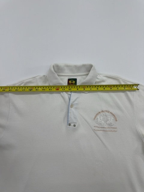La Martina Men White Polo Shirt size XXL product image 7