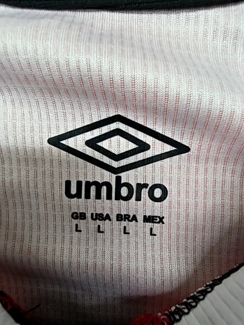 Umbro 1995 Vintage Red Diamond Football Shirt Men's L Polo
