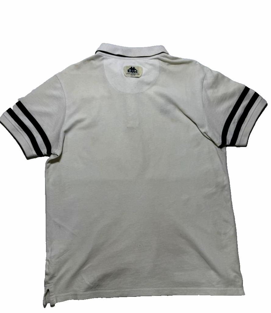 Mens Kappa Polo T-Shirt | Cotton | Short Sleeve | Size: L