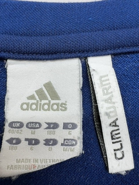 Adidas Men's Navy 3-Stripes Crewneck Sweatshirt Size M