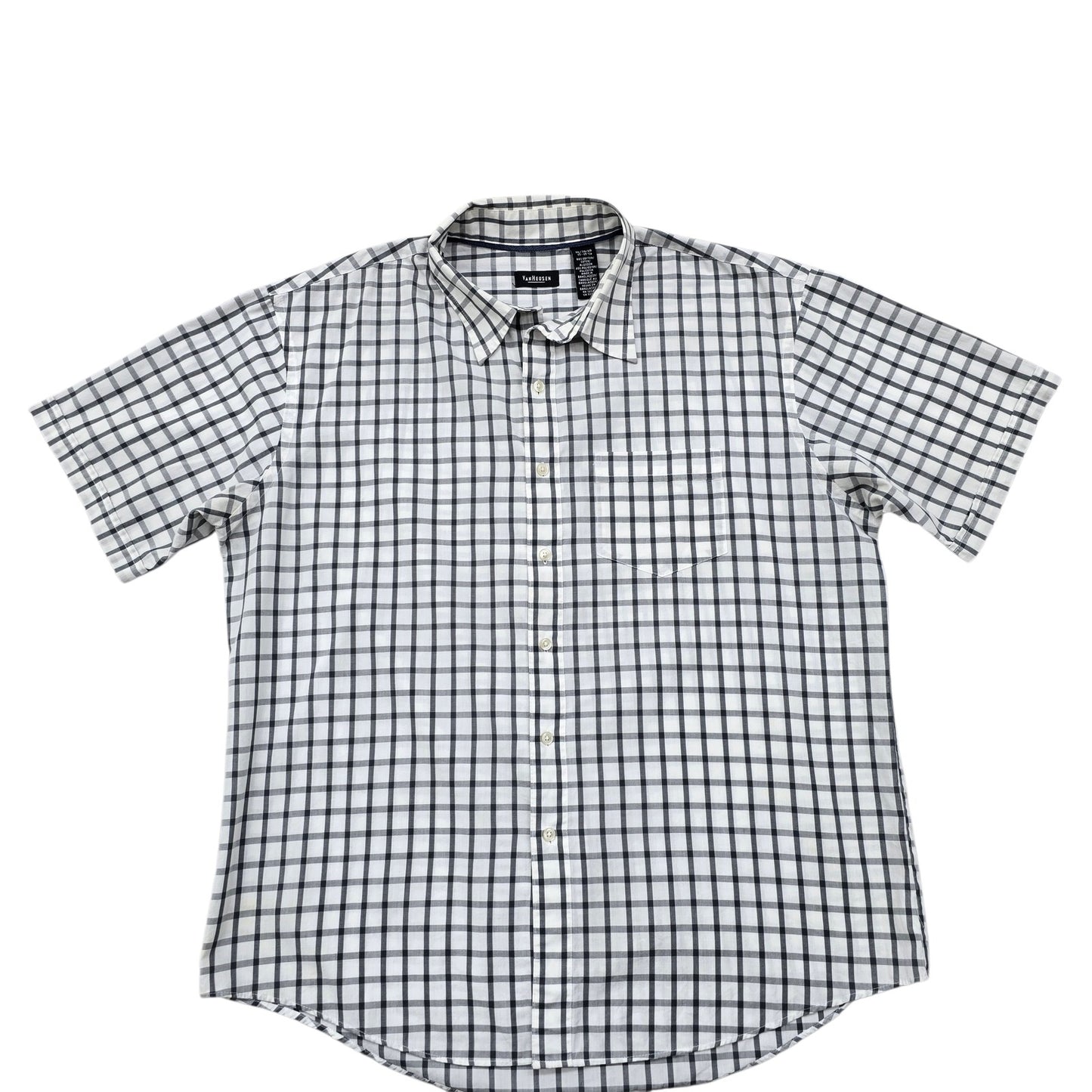 Van Heusen Men Navy Shirt size XL product image 1
