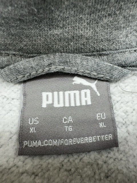 Puma Men's Gray Track Jacket Size L 846731-04 Full Zip