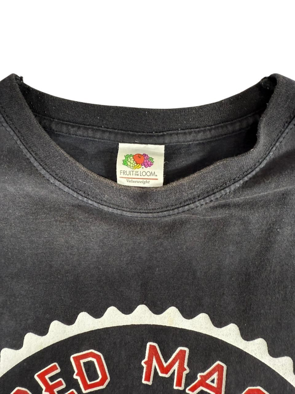 Fruit of the Loom Graphic T-Shirt Men's Size L Black Support Southside Print
