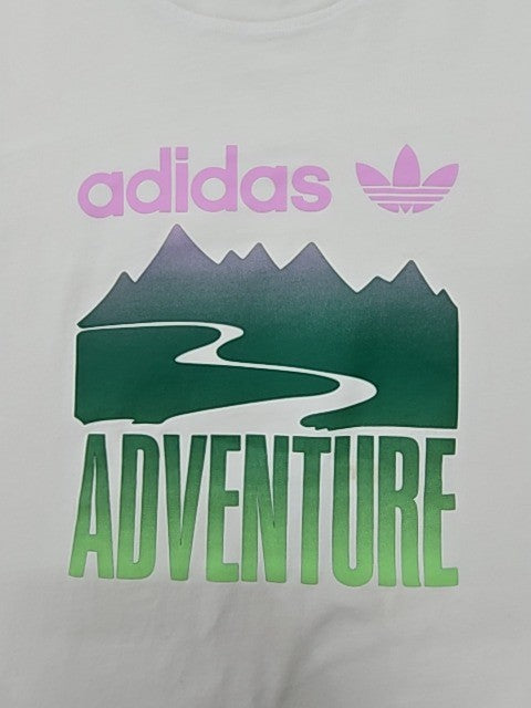 Adidas Boys White T-Shirt size L product image 8