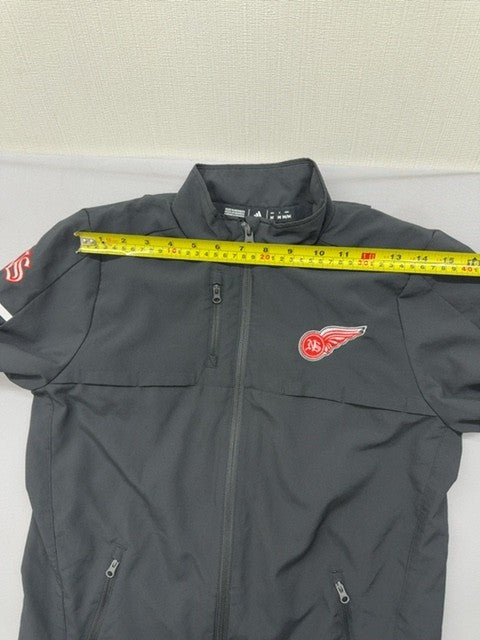 Adidas Men's M Black Detroit Red Wings Full-Zip Track Jacket