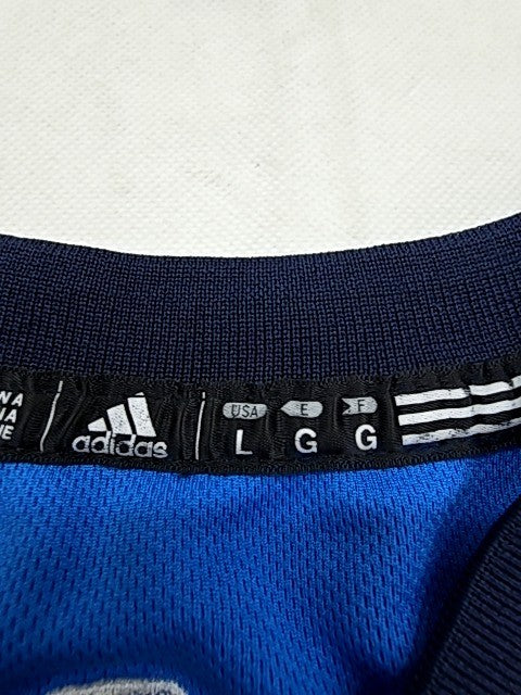 Adidas NBA Basketball Jersey Men's L Blue Sleeveless Vintage Stitched