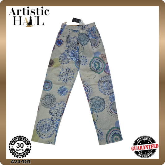 Giorgio Armani Women's Pants, Floral – Ref AB1F2