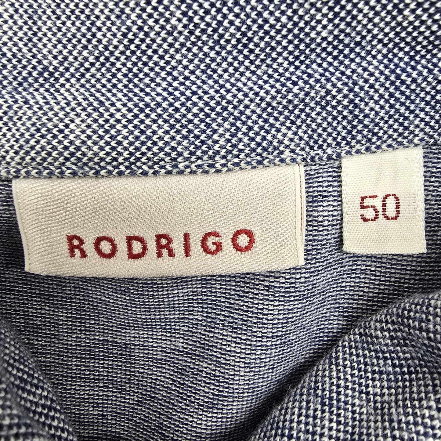 Rodrigo Men Blue Polo Shirt size 50 product image 3