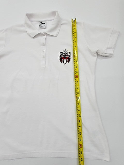 Malﬁni Women White Polo Shirt size XL product image 8