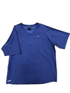 Nike Men's Blue T-Shirt – Size S, Relaxed Fit, V-Neck