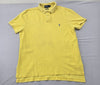 Polo Ralph Lauren Men's Yellow Polo Shirt – Size M