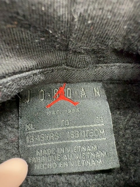Jordan Boys Black Hoodie size XL product image 4