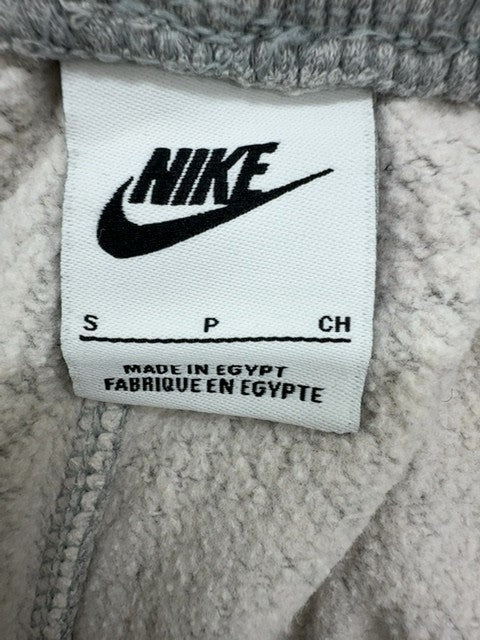 Nike Unisex Gray Fleece Sweatpants Size S Athletic Cuffed
