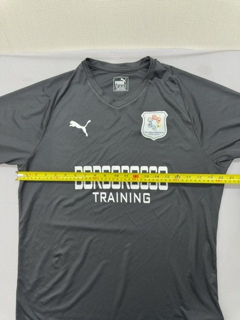 Puma Black Men's Training Jersey Large Short Sleeve