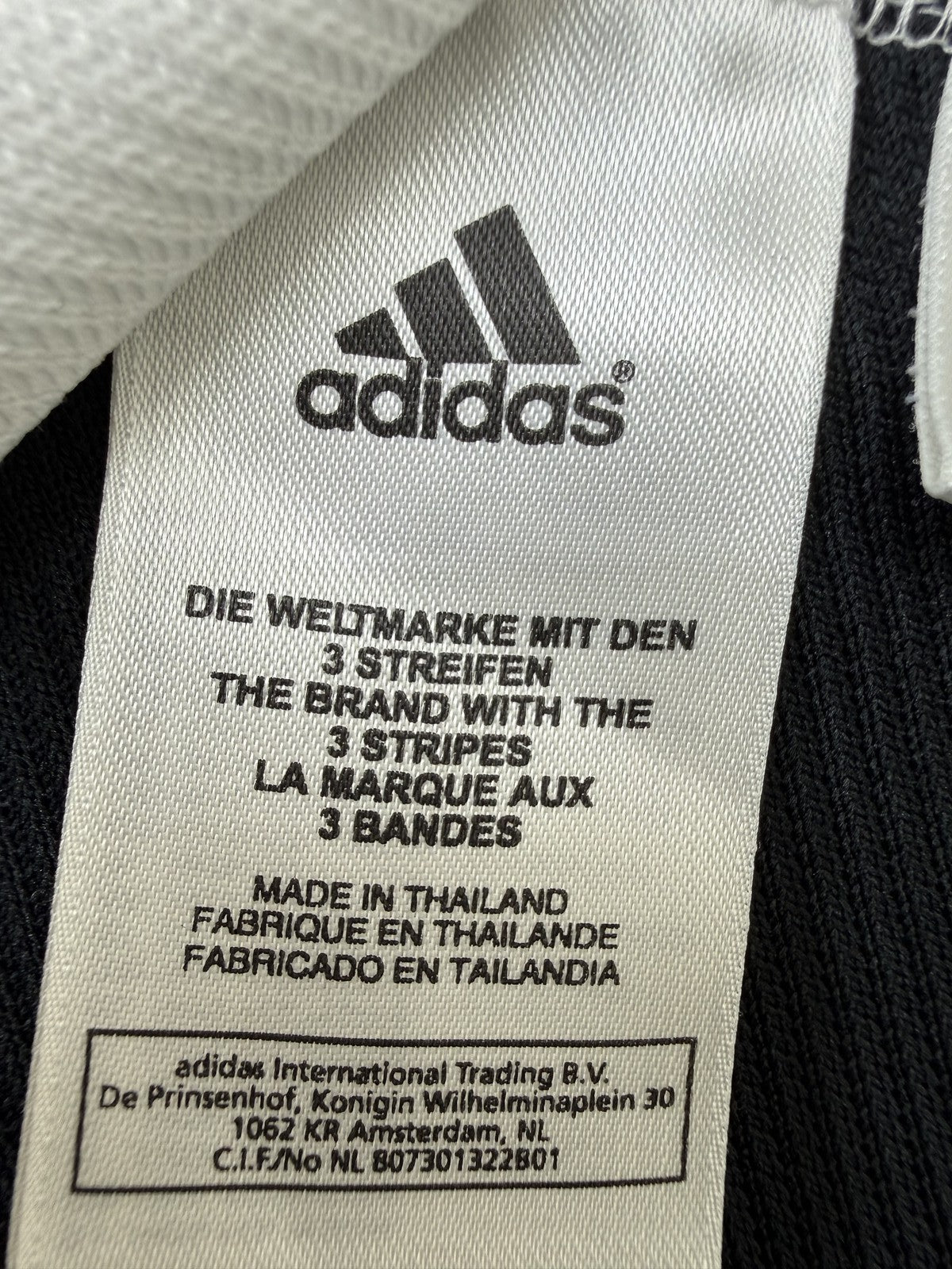 Adidas Unisex White Long Sleeve Soccer Jersey Size P Personalized 12