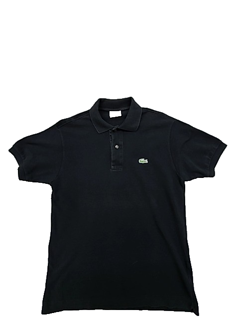 Lacoste Men's Black L.12.12 Polo Shirt Size 3 Classic Fit