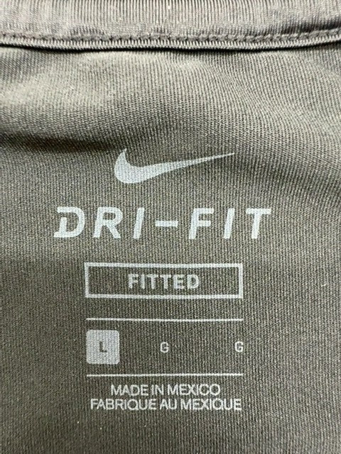 Nike Dri-FIT Legend Men's L Dark Gray Fitted Fitness Tee