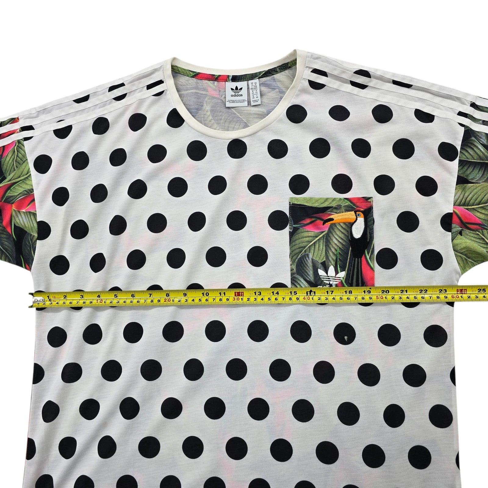 Adidas Women White T-Shirt size M product image 7