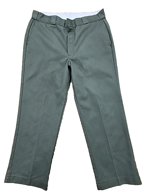 L.L.Bean Men's Green Comfort Stretch Chino Pants 38x29