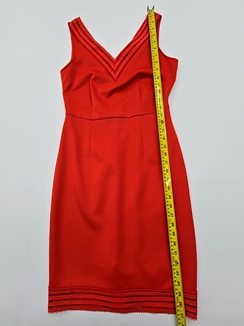 Artistic Haul Women Red Dress size 8 product image 6